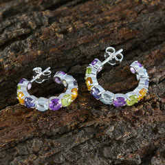 Riley multicolor Slim multiple Stud Earring