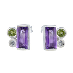 Mariana multicolor Dainty Trilogy Stud Earring Multi multicolor Stud