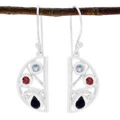 Autumn multicolor Minimal multiple Dangle Earring Multi multicolor Dangle