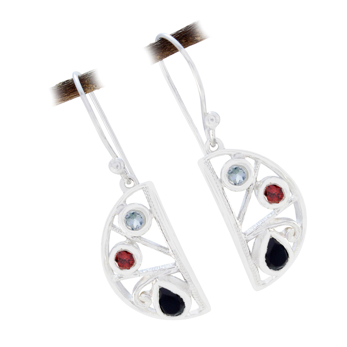 Autumn multicolor Minimal multiple Dangle Earring