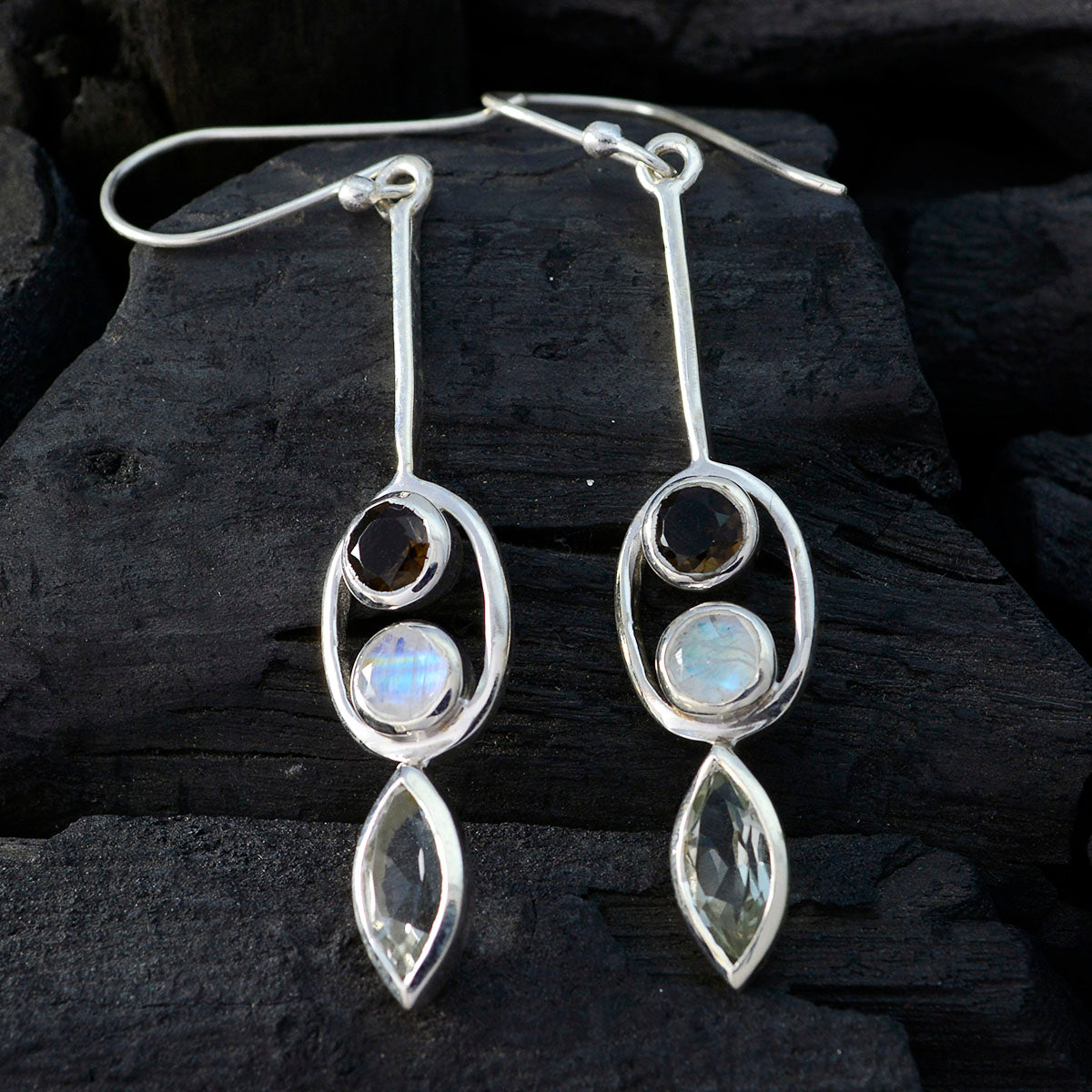 Eva multicolor Tiny multiple Dangle Earring