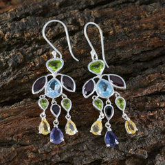 Sakura multicolor Versatile multiple Dangle Earring