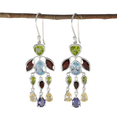 Sakura multicolor Versatile multiple Dangle Earring Multi multicolor Dangle
