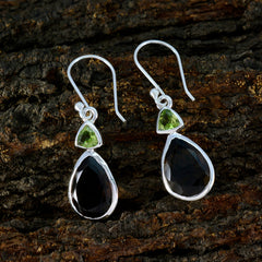 Antonia multicolor Slim Toi et Moi Dangle Earring