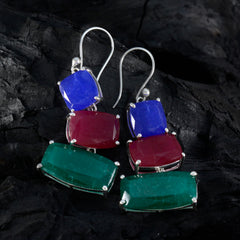 María multicolor Edgy Trilogy Dangle Earring