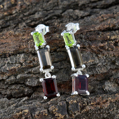 Mila multicolor Minimal multiple Stud Earring