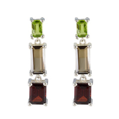 Mila multicolor Minimal multiple Stud Earring Multi multicolor Stud