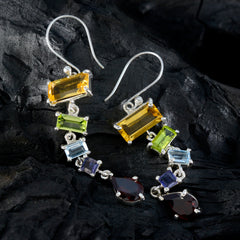 Penelope multicolor Edgy Penta Dangle Earring