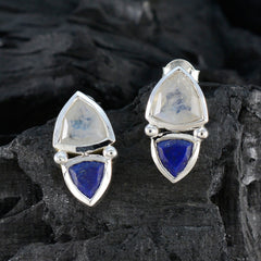 Bianca multicolor Slim Toi et Moi Stud Earring