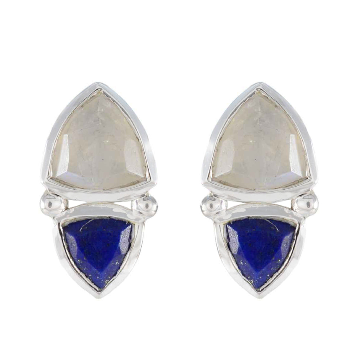 Bianca multicolor Slim Toi et Moi Stud Earring Multi multicolor Stud
