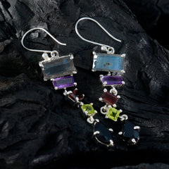 Sarah multicolor Edgy Penta Dangle Earring