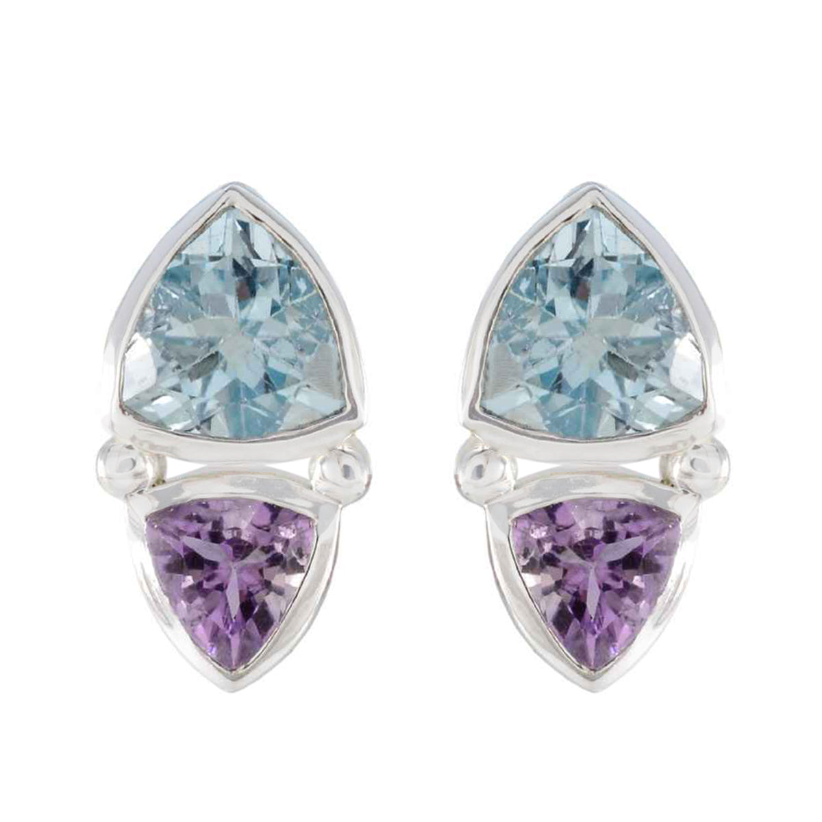 Camila multicolor Slim Toi et Moi Stud Earring Multi multicolor Stud