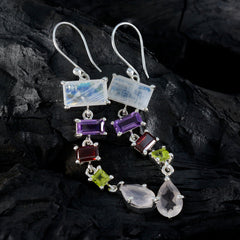 Savannah multicolor Edgy Penta Dangle Earring