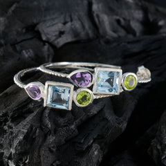 Li Lee multicolor Mid weight Trilogy Stud Earring