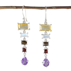 Sofia multicolor Edgy Penta Dangle Earring Multi multicolor Dangle
