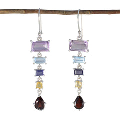 Teresa multicolor Edgy Penta Dangle Earring Multi multicolor Dangle