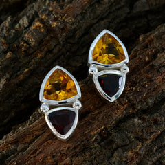 Sofía multicolor Slim Toi et Moi Stud Earring