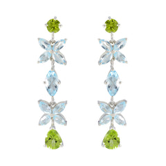Charlotte multicolor Versatile multiple Stud Earring Multi multicolor Stud