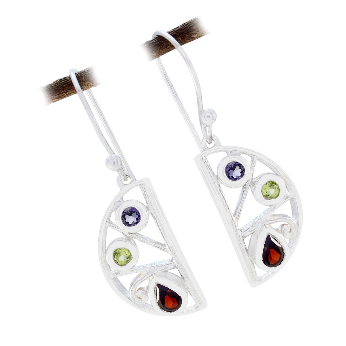 Sophia multicolor Minimal multiple Dangle Earring