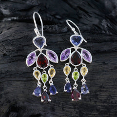 Seo yeon multicolor Versatile multiple Dangle Earring