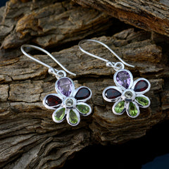Tereza multicolor Whisper thin multiple Dangle Earring