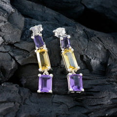 Natalie multicolor Minimal multiple Stud Earring