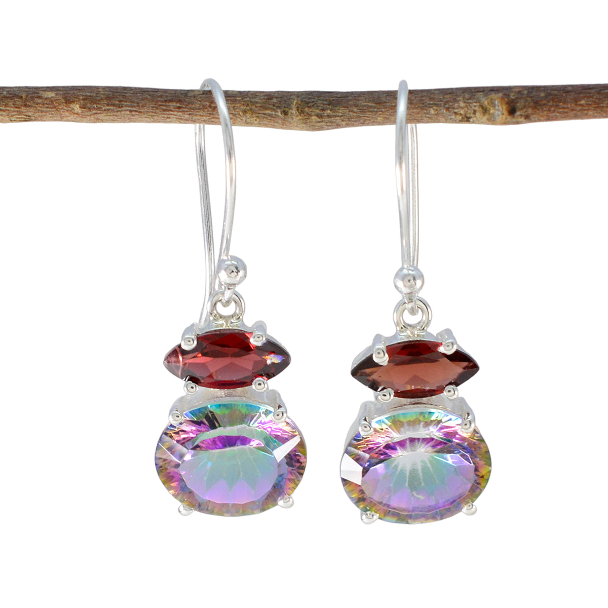 Li Lee multicolor Slim multiple Dangle Earring Multi multicolor Dangle