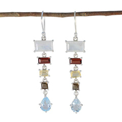 Yasmin multicolor Edgy Penta Dangle Earring Multi multicolor Dangle
