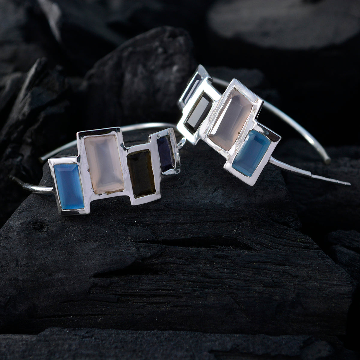 Carolina multicolor Mid weight multiple Stud Earring
