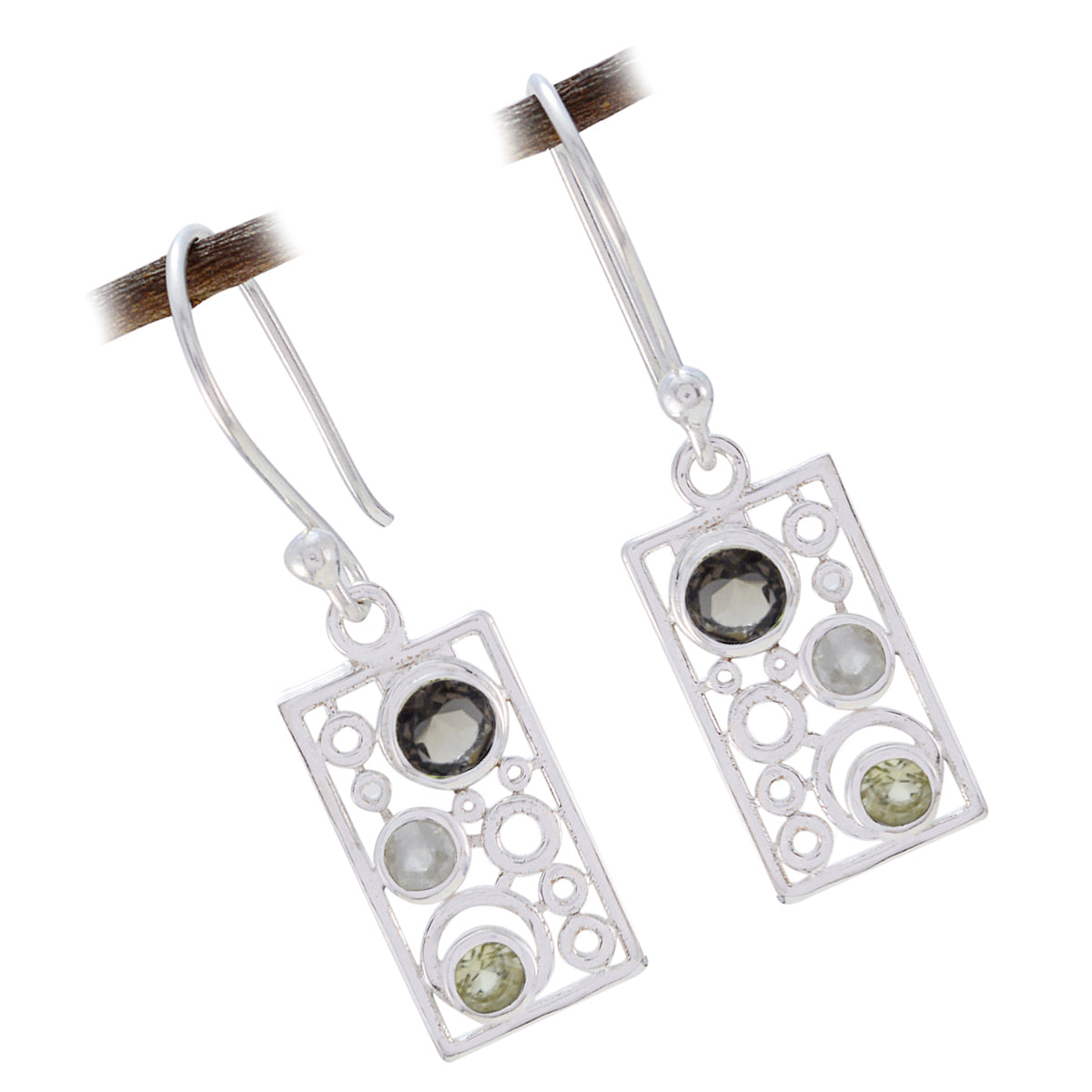 Violet multicolor Featherlight multiple Dangle Earring