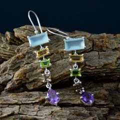Yasmin multicolor Versatile multiple Dangle Earring