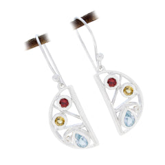 Zoe multicolor Minimal multiple Dangle Earring