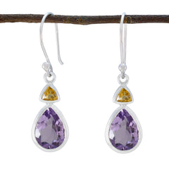 Bruna multicolor Slim Toi et Moi Dangle Earring Multi multicolor Dangle