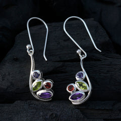 Abigail multicolor Dainty quarter Dangle Earring