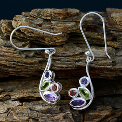 Abigail multicolor Dainty quarter Dangle Earring