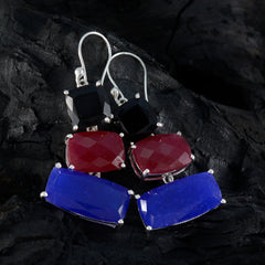 Micaela multicolor Edgy Trilogy Dangle Earring