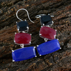 Micaela multicolor Edgy Trilogy Dangle Earring