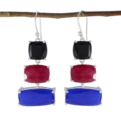 Micaela multicolor Edgy Trilogy Dangle Earring Multi multicolor Dangle