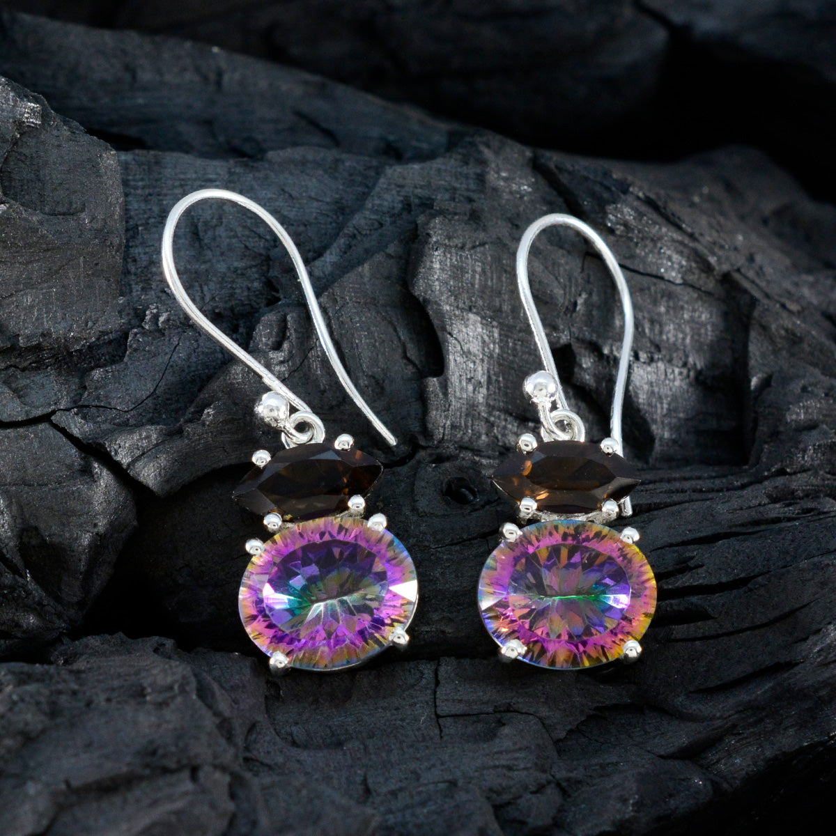 Ling multicolor Slim multiple Dangle Earring