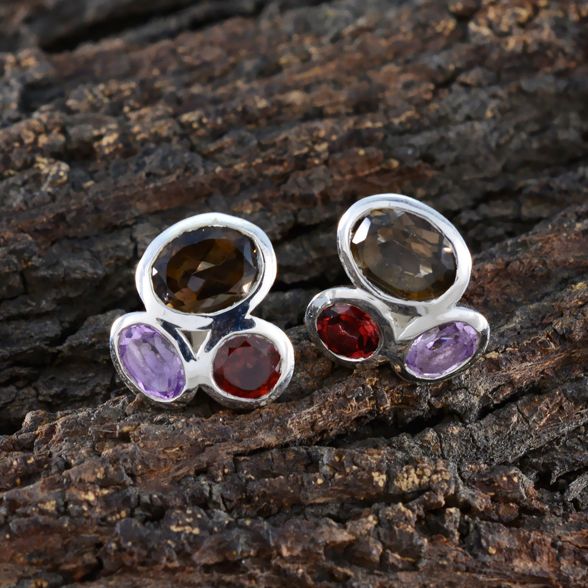 Chen multicolor Featherlight multiple Stud Earring