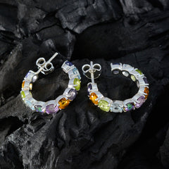 Laura multicolor Slim multiple Stud Earring