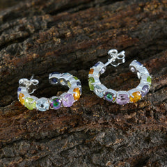 Laura multicolor Slim multiple Stud Earring