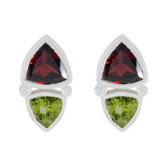 Valentina multicolor Slim Toi et Moi Stud Earring Multi multicolor Stud