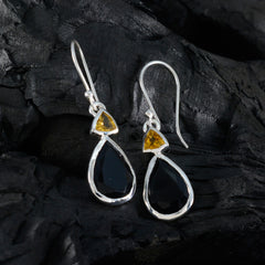 Camila multicolor Slim Toi et Moi Dangle Earring