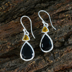 Camila multicolor Slim Toi et Moi Dangle Earring