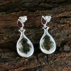Grace multicolor Edgy Toi et Moi Stud Earring