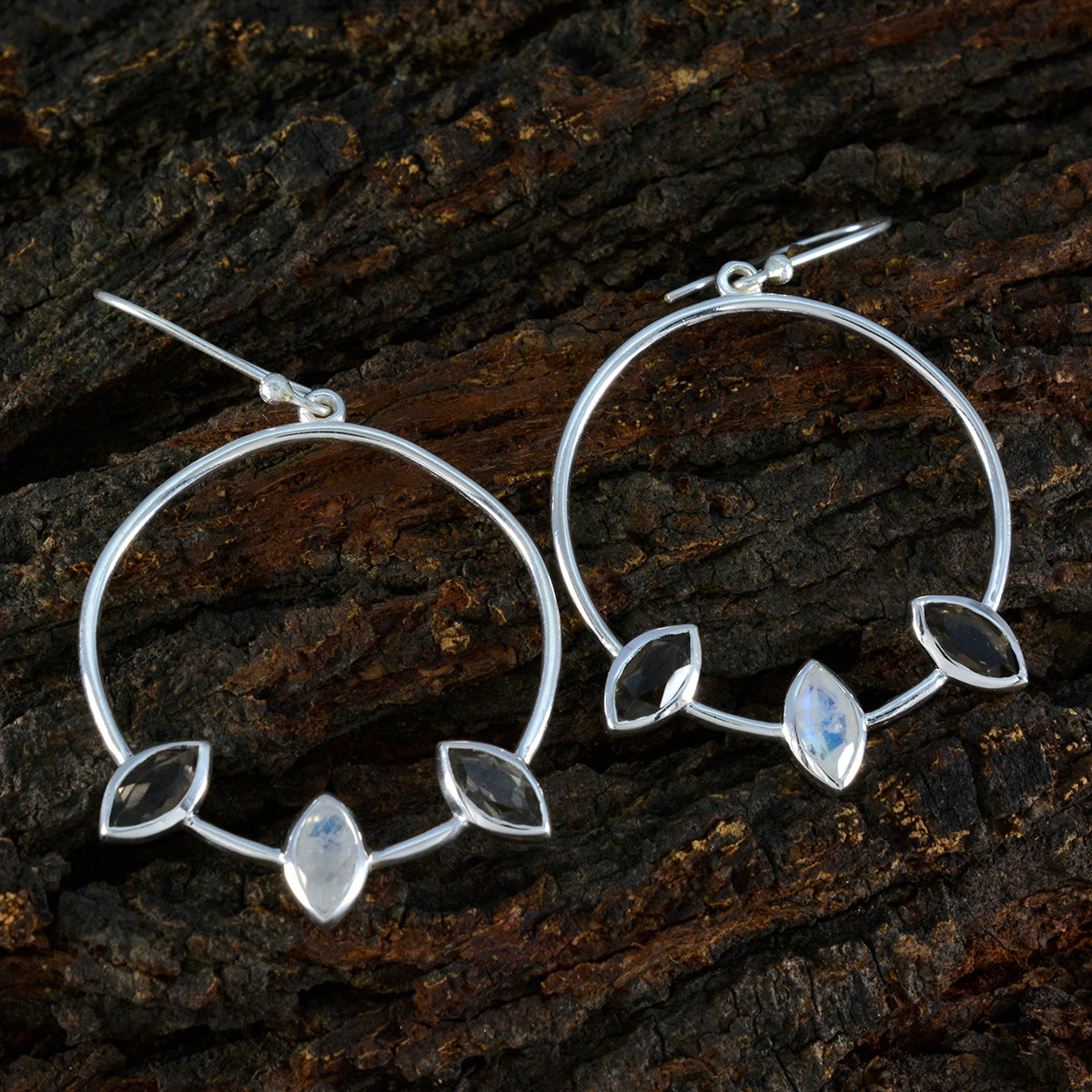 Mia multicolor Minimal Trilogy Dangle Earring