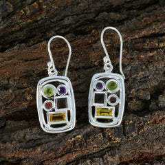 Fernanda multicolor Mid weight Penta Dangle Earring