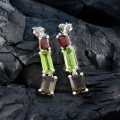Nora multicolor Minimal multiple Stud Earring
