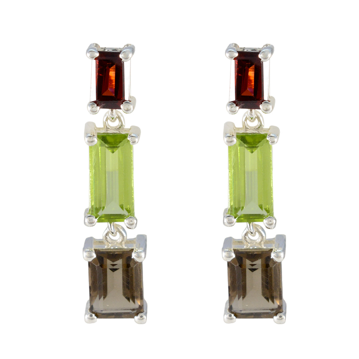 Nora multicolor Minimal multiple Stud Earring Multi multicolor Stud